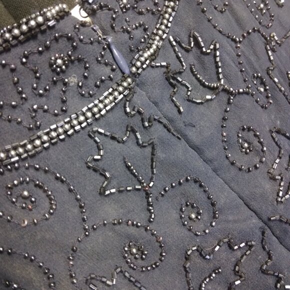 Vtg./Adrianna Papell, Navy Blue, P8 - Picture 5 of 6